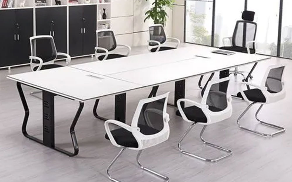 会议桌椅组合长桌简约现代办公桌员工培训桌洽谈桌办公家具